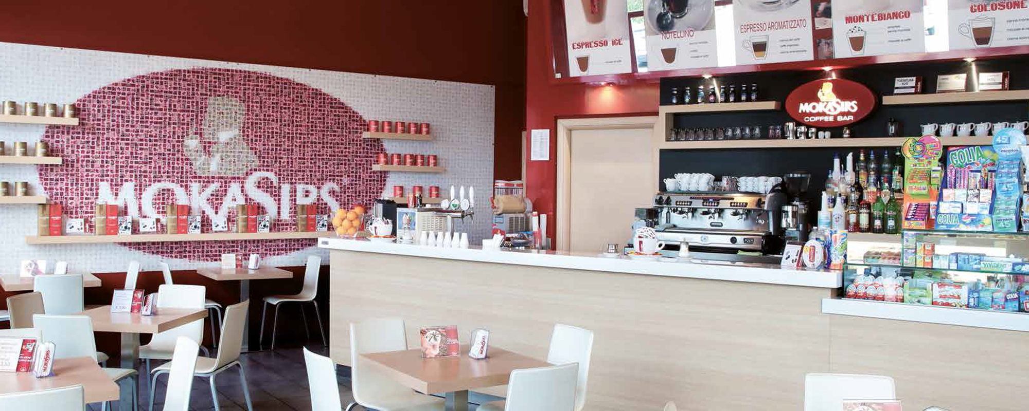 caffè, mokasirs, moca, torrefazione, pavia, grani, capsule, cialde, espresso, bar, latte art, training, macinato, solubile